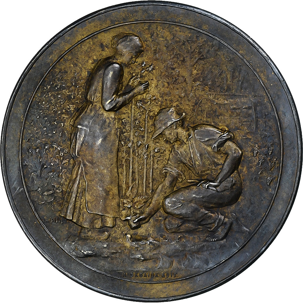 France, Medal, Société Horticole, Viticole, Forestière & Apicole -