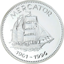 België, Medaille, Port de Bruxelles, Mercator, 1996, Zilver, Proof, FDC
