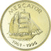 Belgien, Medaille, Port de Bruxelles, Mercator, 1996, Gold, PP, STGL