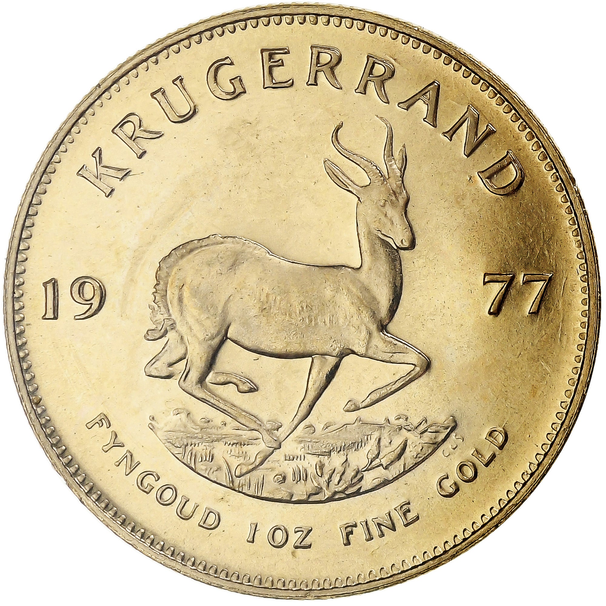 Südafrika, Krugerrand, 1977, Pretoria, 1 Oz, Gold, STGL