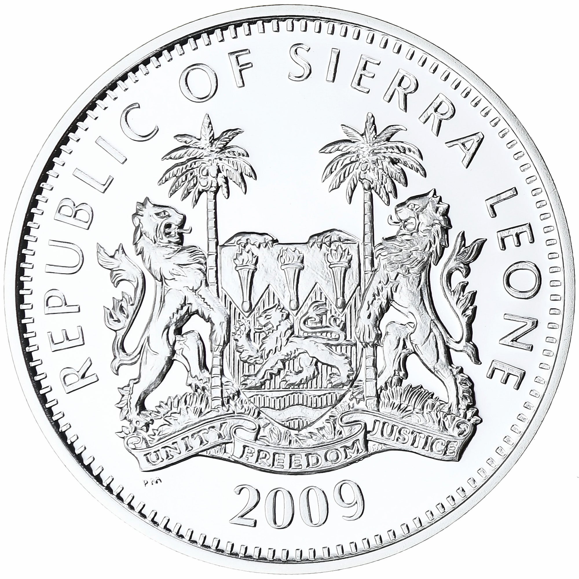 Sierra Leone, 10 Dollars, Mickael Jackson, 2009, Proof, Silver, MS(65-70)