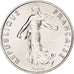 France, 1/2 Franc, Semeuse, 1977, Paris, série FDC, Nickel, MS(65-70)