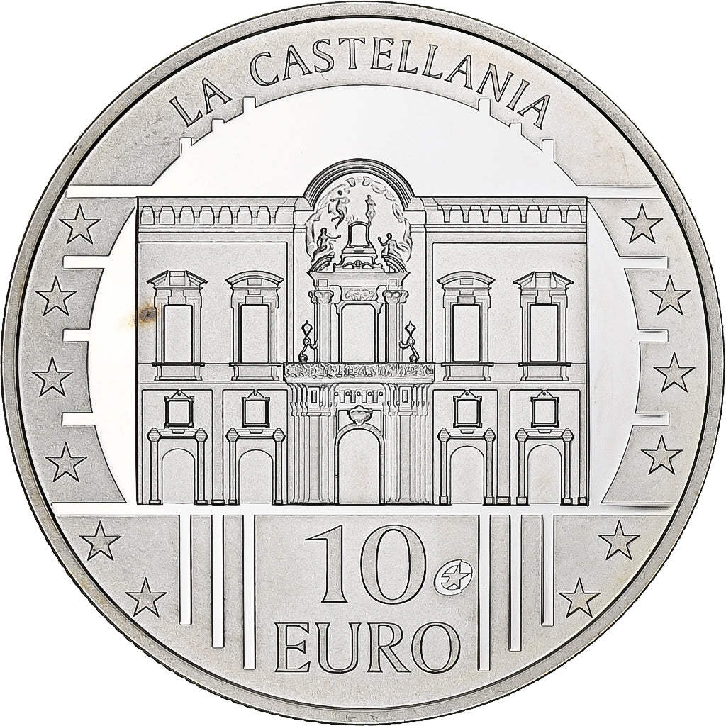 Malta, 10 Euro, La Castellania, Proof, 2009, Utrecht, Silver, MS(63), KM:133