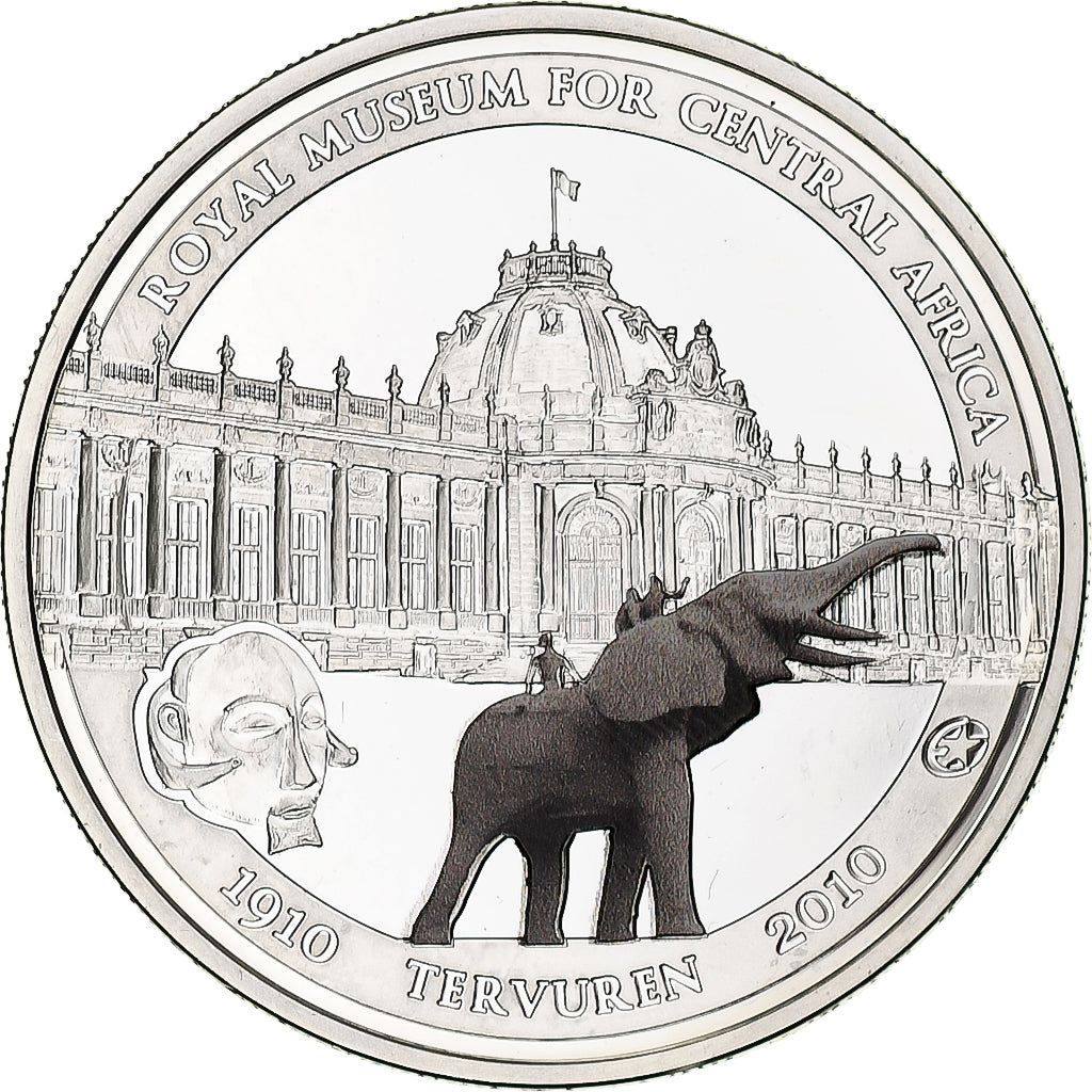 Belgium, 10 Euro, Royal Museum for Central Africa - Tervuren, Proof, 2010