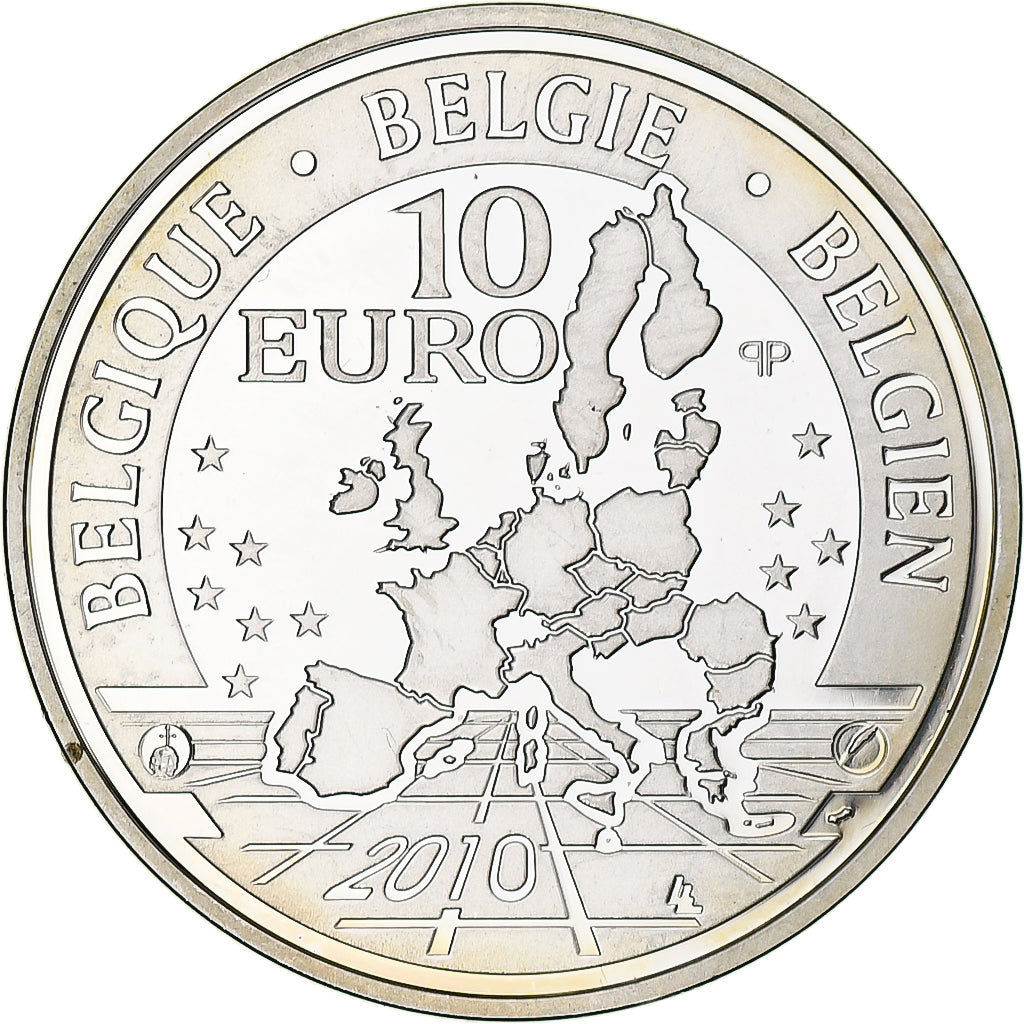 Belgium, 10 Euro, Royal Museum for Central Africa - Tervuren, Proof, 2010