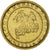 France, Rainier III, 10 Euro Cent, 2001, Paris, Or nordique, SPL+, KM:170