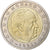 France, Rainier III, 2 Euro, 2001, Paris, Bi-Metallic, MS(64), KM:174