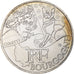 Francia, 10 Euro, Bourgogne, 2012, MDP, Argento, SPL+