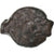 Rèmes, bronze au cheval et aux annelets, 80-50 BC, Potin, TB