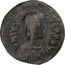 Justin I, Follis, 518-527, Constantinople, Bronze, VF(20-25)