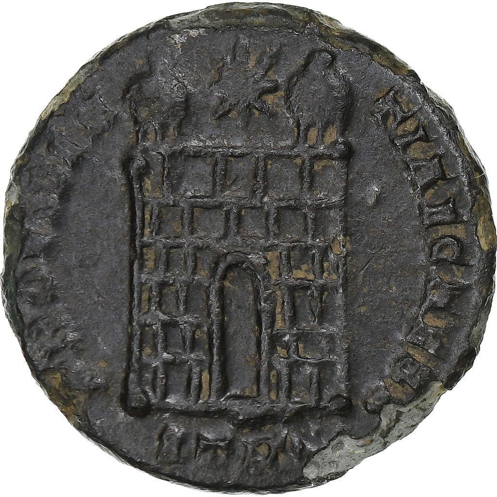 Crispus, Follis, 326, Trier, Bronce, EBC, RIC:477