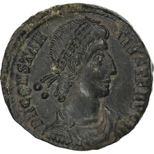 Constans, Follis, 348-350, Siscia, Bronze, AU(50-53), RIC:244