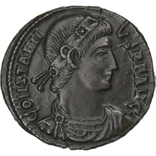 Constantius II, Follis, 337-340, Siscia, Bronzo, BB+, RIC:101