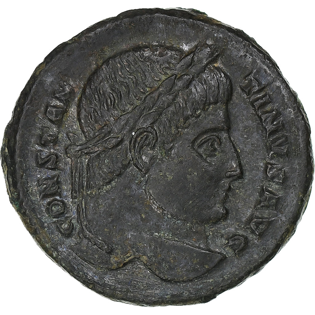 Constantin I, Follis, 322-323, Arles, Bronze, TTB+, RIC:257