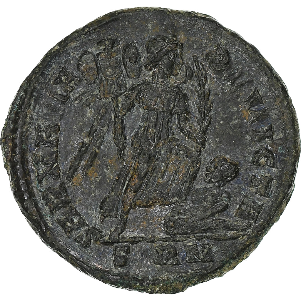 Roman Empire, Constantine I, Follis, 322-323, Sirmium, Bronze, AU(55-58)