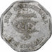 France, Transport en commun, région parisienne, 20 Centimes, 1923, Aluminium
