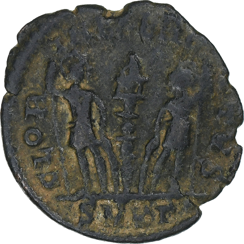Constans, Follis, 337-340, Cyzicus, Bronze, VF(30-35)