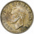 Wielka Brytania, George VI, 2 Shillings, 1945, London, Srebro, AU(50-53)