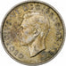Great Britain, George VI, 2 Shillings, 1945, London, Silver, AU(50-53)