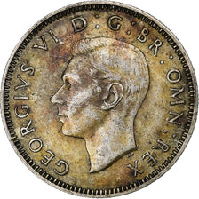 Great Britain, George VI, 1 Shilling, 1945, London, Silver, AU(50-53)