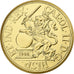 Belgium, Token, Charles II, Modern copy, 1998, Gold, MS(65-70)
