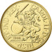 Belgien, betaalpenning, Charles II, Modern copy, 1998, Gold, STGL