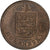 Guernsey, 2 Doubles, 1914, Bronze, AU(55-58)
