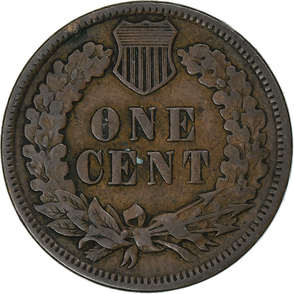 United States, 1 Cent, Indian Head, 1890, Philadelphia, Bronze, VF(30-35)