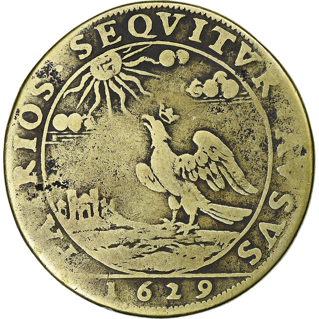 France, Jeton, Louis XIII , Le Juste, 1629, Laiton, TB, Feuardent:12156