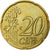 Francja, 20 Euro Cent, BU, 2002, MDP, Nordic gold, MS(65-70), KM:1286