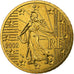 França, 50 Euro Cent, BU, 2002, MDP, Nordic gold, MS(65-70), KM:1287