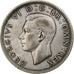 Groot Bretagne, George VI, 1/2 Crown, 1938, London, Zilver, ZF+, KM:856