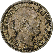 Pays-Bas, William III, 10 Cents, 1890, Utrecht, Argent, TTB+, KM:80