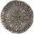 France, Henri III, 1/2 Franc au col plat, 1587, Rouen, Faux d'époque, Billon