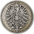 Germania, Wilhelm I, Mark, 1874, Stuttgart, Argento, MB+, KM:7