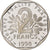 França, 2 Francs, Semeuse, 1998, Paris, Proof, Níquel, MS(65-70), Gadoury:547b