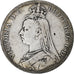 Great Britain, Victoria, Crown, 1889, London, Silver, VF(30-35), KM:765