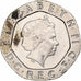 Grã-Bretanha, Elizabeth II, 20 Pence, 2005, London, Cobre-níquel, AU(55-58)