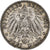 German States, WURTTEMBERG, Wilhelm II, 3 Mark, 1909, Stuttgart, Silver