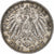 Landy niemieckie, BADEN, Frederick II, 3 Mark, 1909, Berlin, Srebro, EF(40-45)