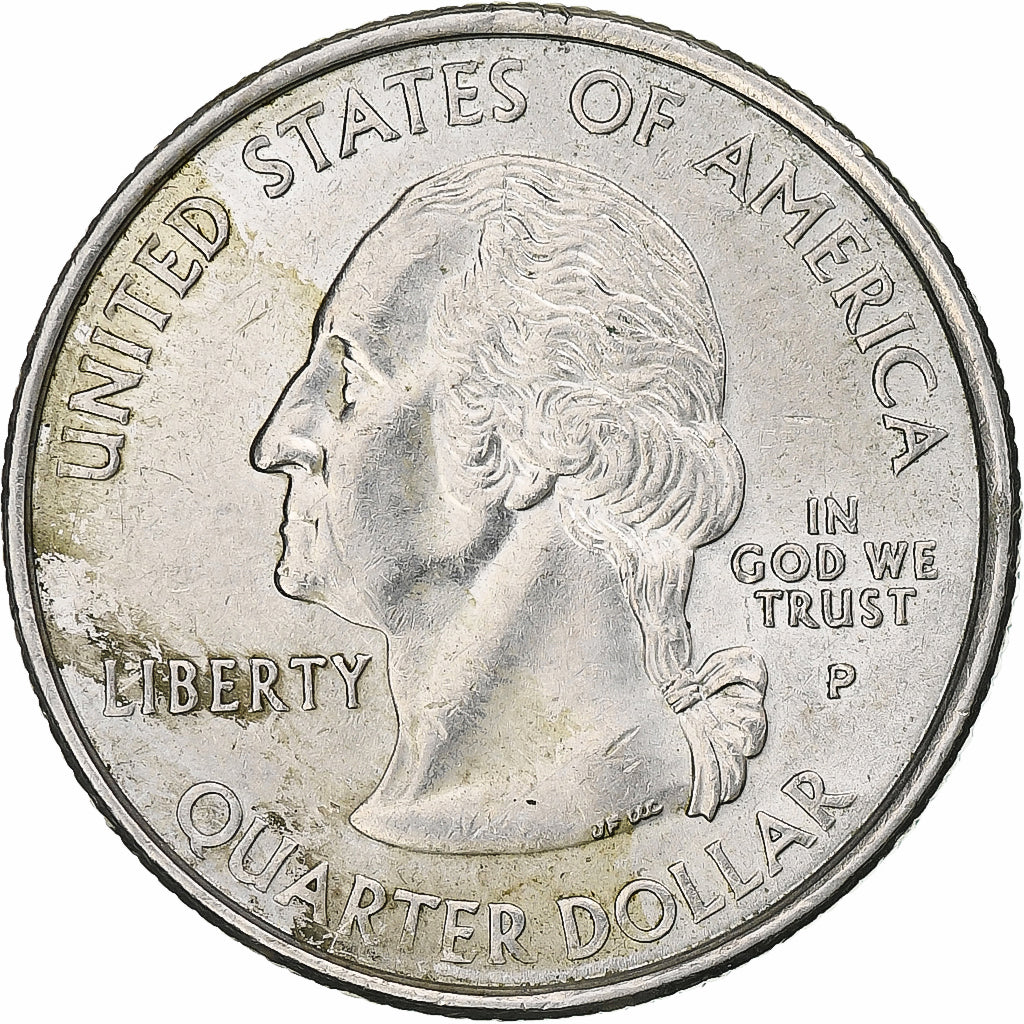 États-Unis, quarter dollar, Massachusetts, 2000, Philadelphie, Cupronickel
