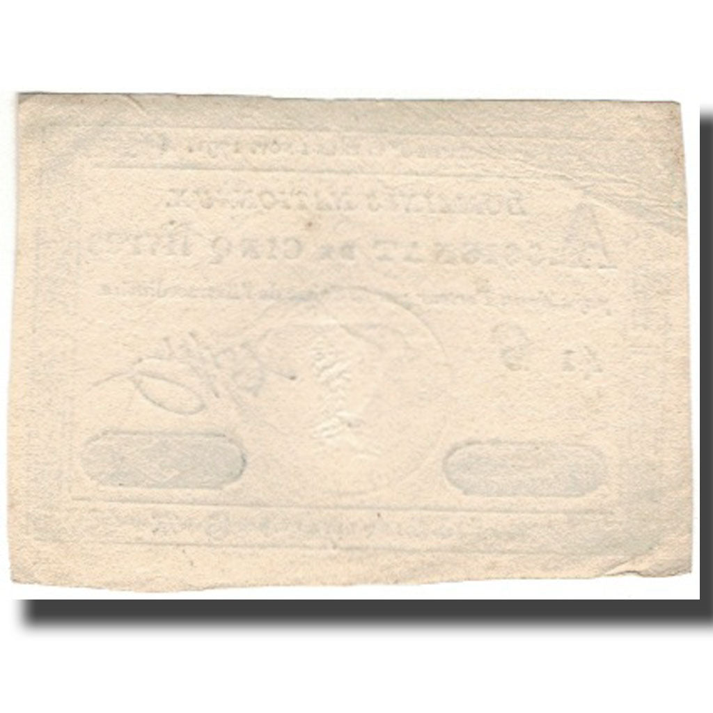 Francja, 5 Livres, 1791, 1791-11-01, EF(40-45), KM:A50, Lafaurie:145