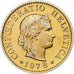 Switzerland, 5 Rappen, Libertas, 1978, Bern, Proof, Copper-nickel, MS(64), KM:26