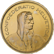 Switzerland, 5 Francs, tête de berger, 1978, Bern, Proof, Copper-nickel
