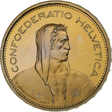 Svizzera, 5 Francs, tête de berger, 1978, Bern, FS, Rame-nichel, FDC, KM:40a.1
