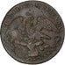Mexico, 1/4 Réal, 1835, Mexico City, Copper, VF(30-35), KM:358