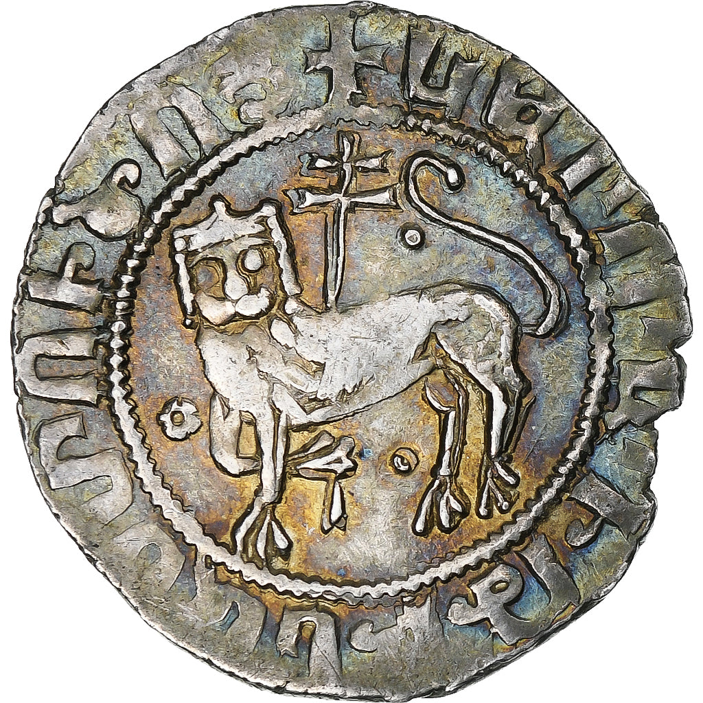 Armenia, Leon I, Double Tram, 1198-1219, Silver, VF(30-35)