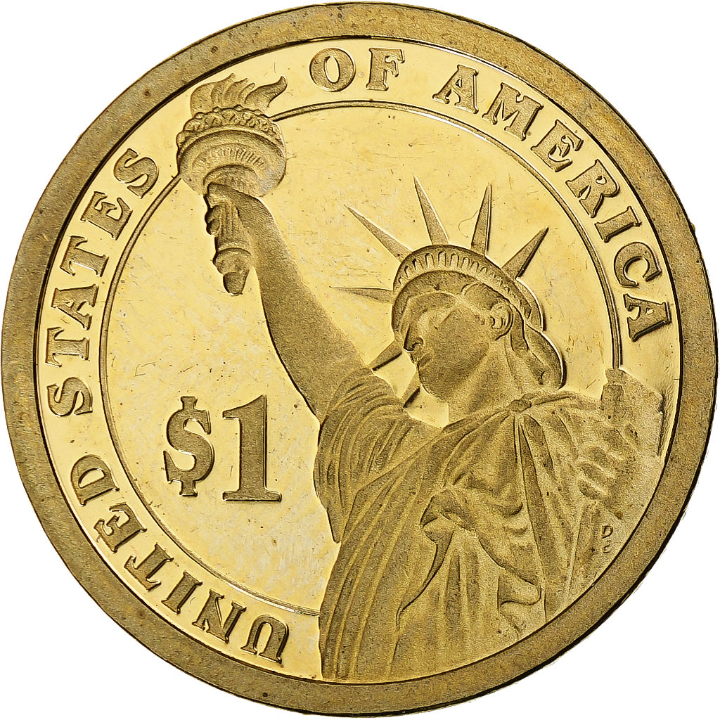 Stati Uniti, Dollar, George Washington, 2007, Philadelphia, Copper-Zinc, SPL