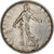 Francja, 5 Francs, Semeuse, 1961, Paris, Srebro, AU(50-53), Gadoury:770