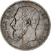 Belgium, Leopold II, 5 Francs, 1875, Brussels, Silver, EF(40-45)